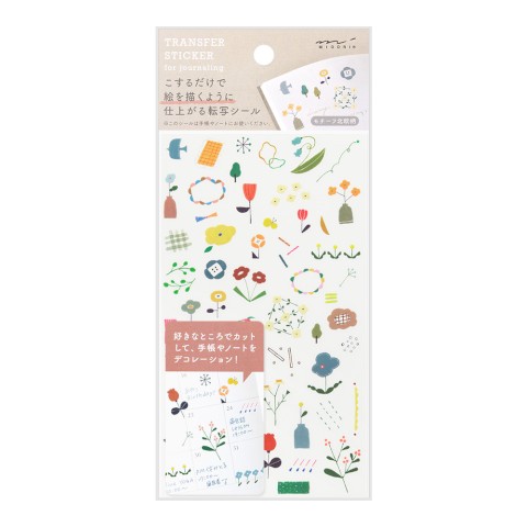 Scandinavian Flowers Sticker Sheet
