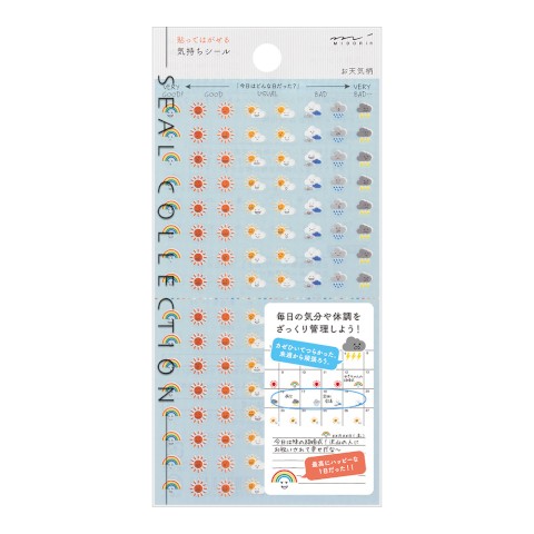 Feelings Weather Sticker Sheet