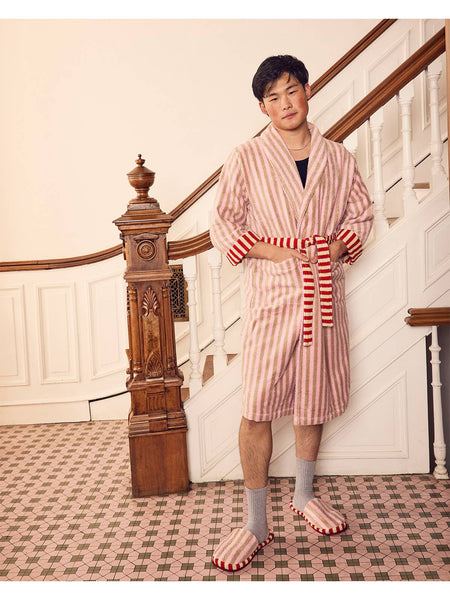 Robe - Ladybug Stripe
