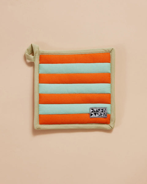 Pocket Pot Holders - Ginger Stripe