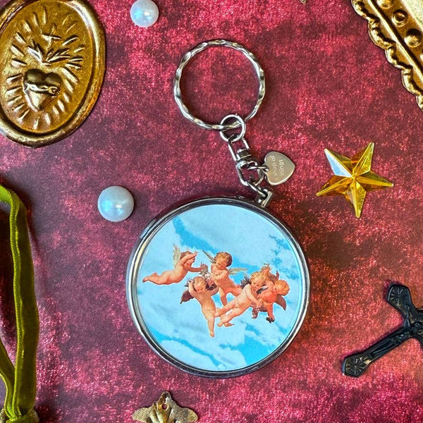 Cherub Ash Tray Keychain