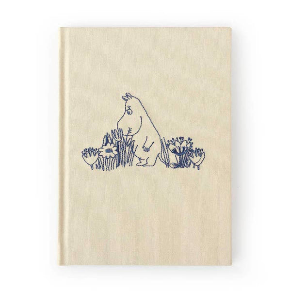 3P4 X Moomin® - Moomintroll Garden Embroidered Journal