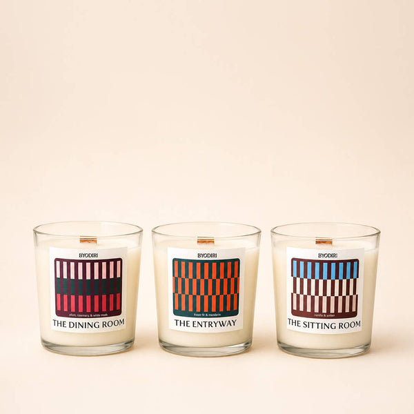 The Dinning Table Candle - Plum, Rosemary & White Musk