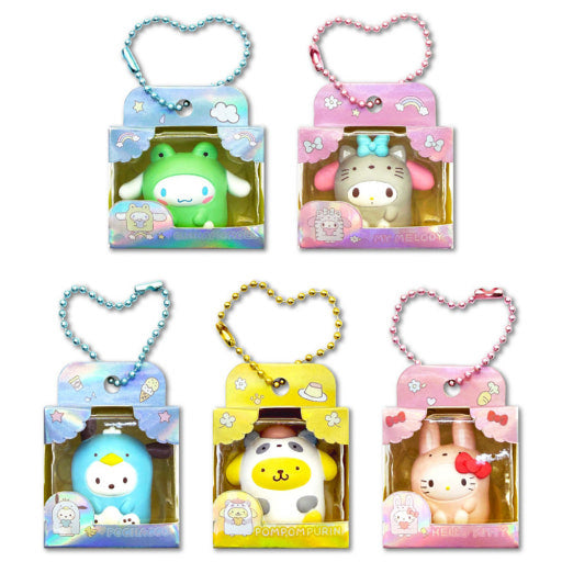 Sanrio Pocket Bean Mini Figure Keychain Blind Box