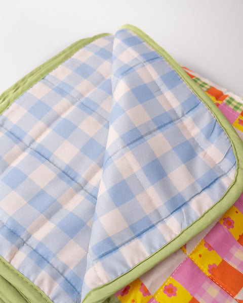 Patchwork Quilted Blanket