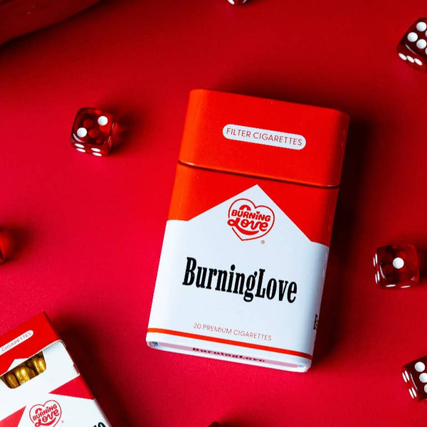 Tin Accessory Case - Burning Love