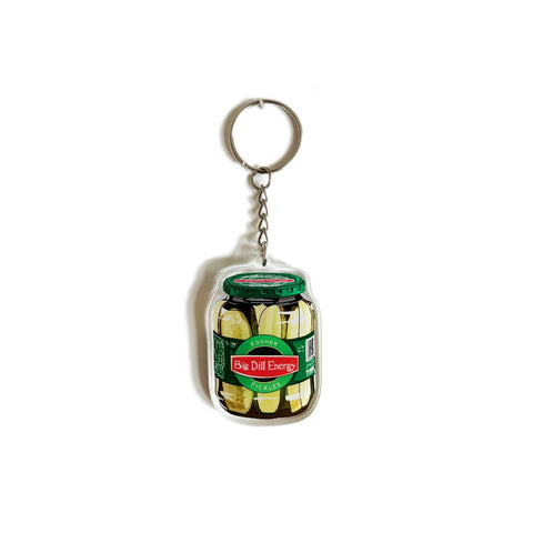 Dill Pickle Keychain