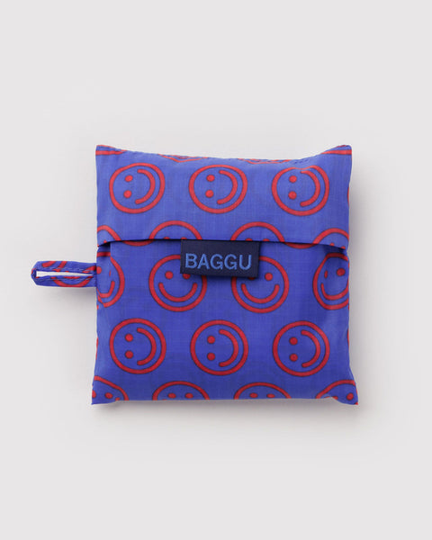 Standard Baggu - Mini Cobalt Happy