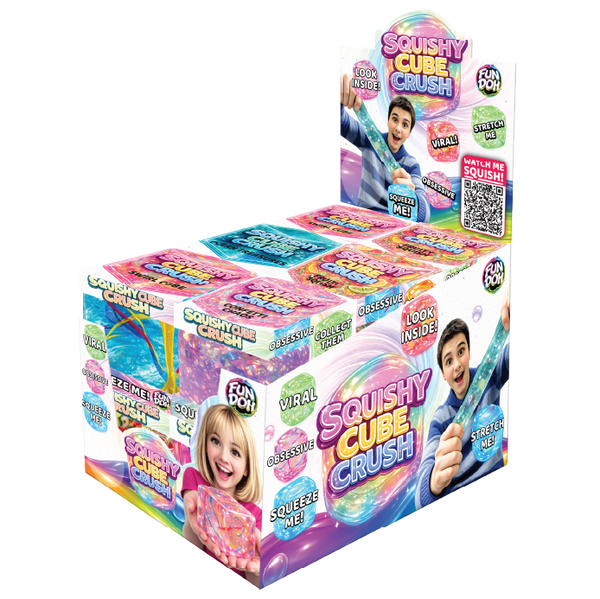 Fun Doh Charm Cube Squishy Toy