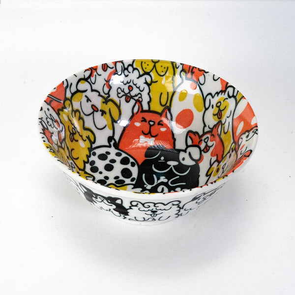 Bunch of Dogs Medium Bowl