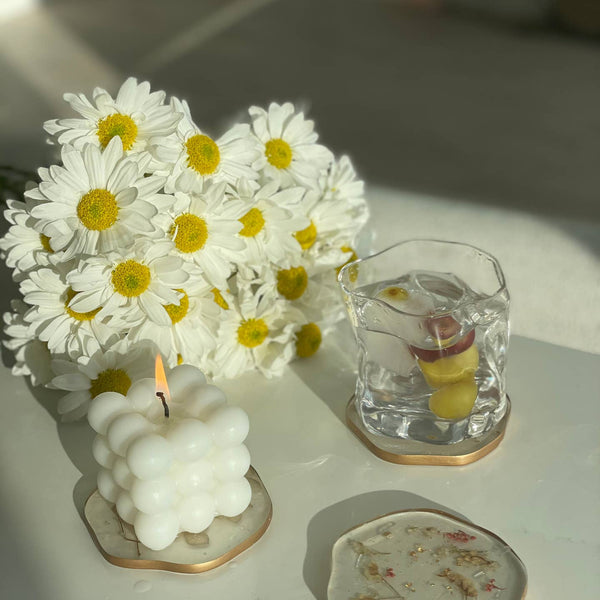Wavy Glass Cup