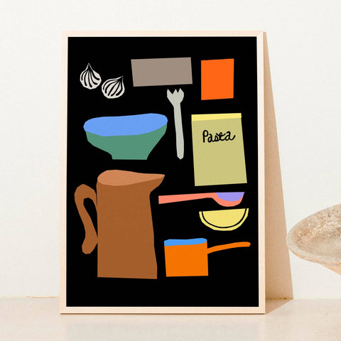 Pasta Kitchen Print