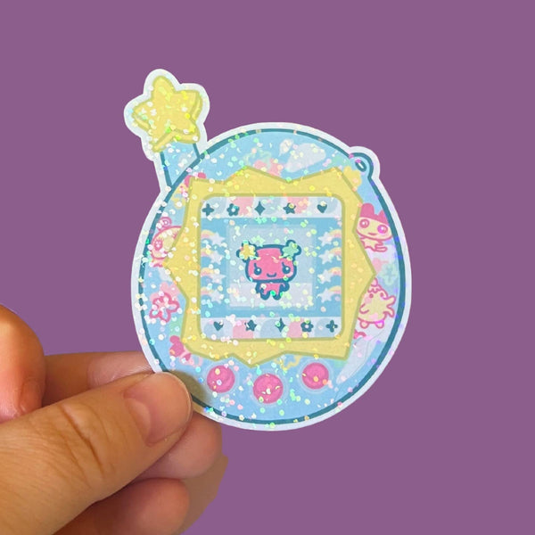 Nostalgic Kawaii Digital Pet Sticker