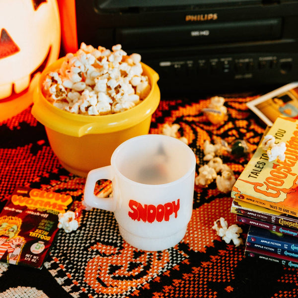 3P4 X Peanuts® Halloween - Snoopy Witch Milk Glass Mug