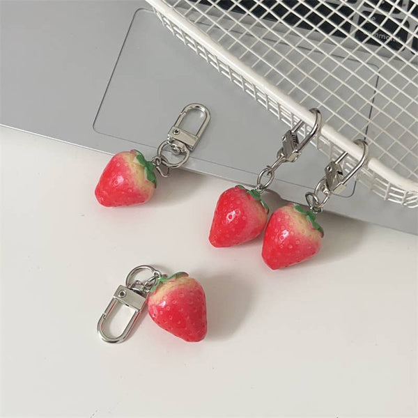 Strawberry Bag Charm
