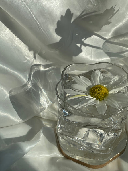 Wavy Glass Cup