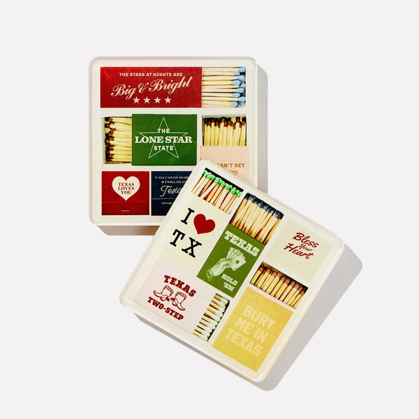 Texas Matchbook Coaster