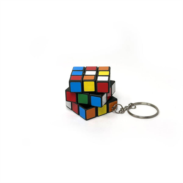 Retro Cube Game Keychain