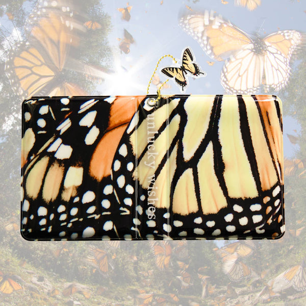 PVC Polaroid Photo Book - Monarch Butterfly Yellow