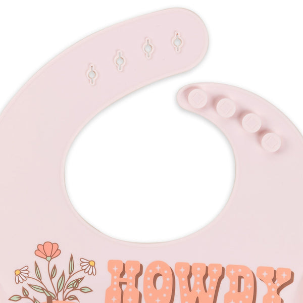 Silicone Bib - Bloomin' Boot