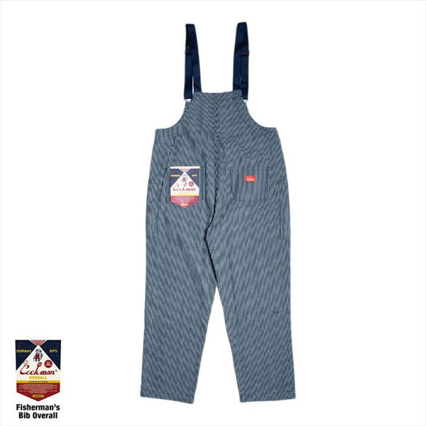 Cookman Fisherman's Bib Overall - Hickory Navy