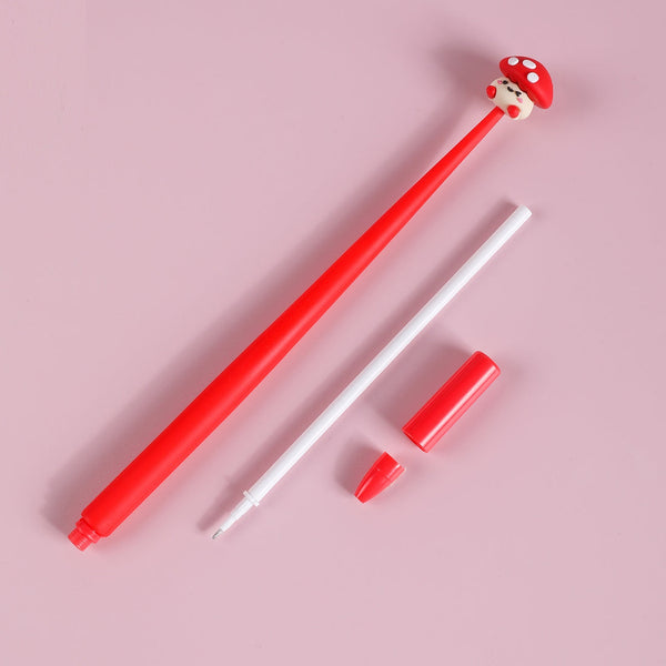 Mushroom Buddy Wiggle Gel Pen