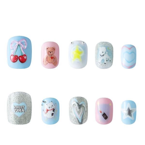 Velvet Luna and Her Friends - Press-On Nails