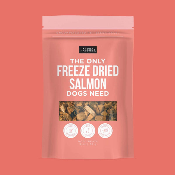 The Only Freeze Dried Salmon Dogs Need