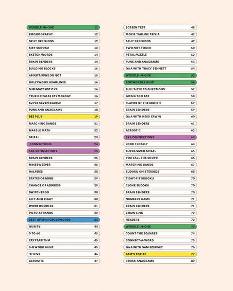 Puzzle Mania! By the New York Times Games