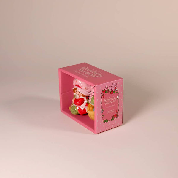 Strawberry Shortcake Purr-Fect Salt and Pepper Shakers