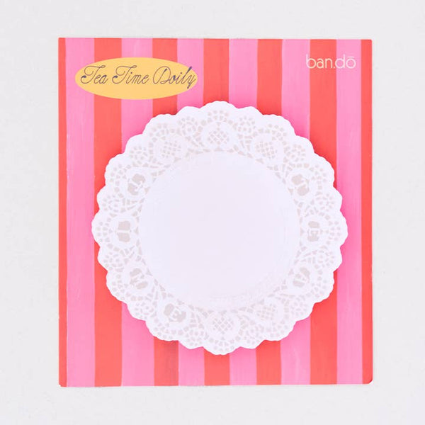 Tea Time Doily Notepad