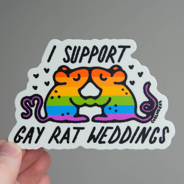 I Support Gay Rat Weddings