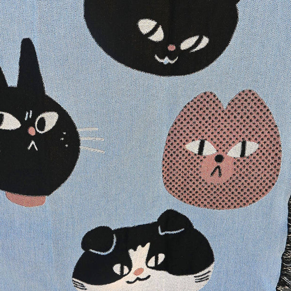 "Cats" Throw Blanket