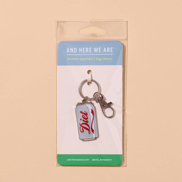 Diet Soda Keychain