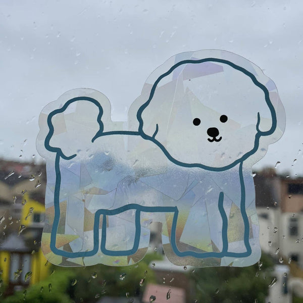 Dog Suncatcher Sticker