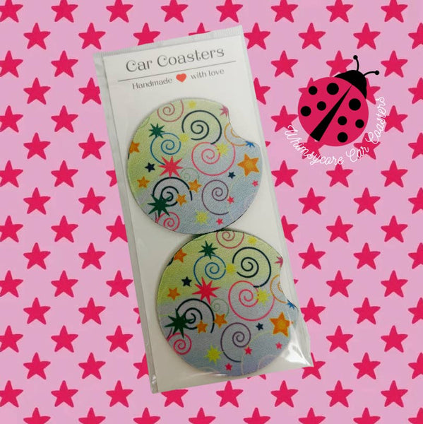 Chic Car Coasters