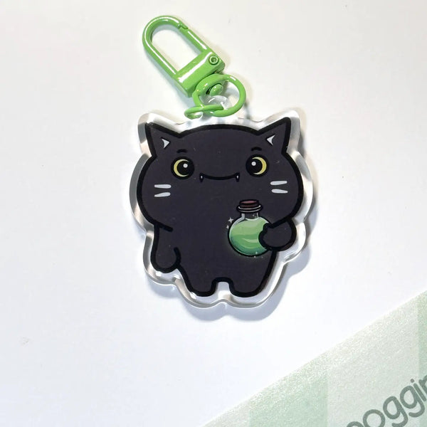 Cat Acrylic Keychain