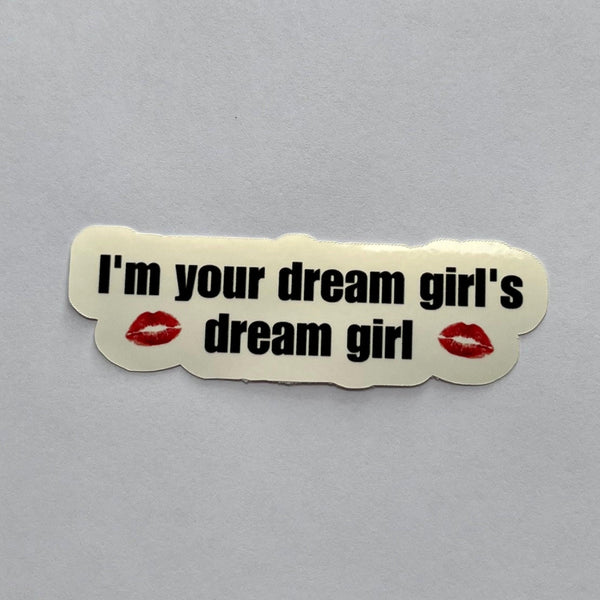 Dream Girl's Kiss-Cut Sticker