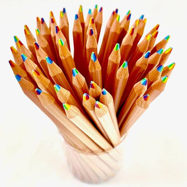7 in 1 Triangle Wood Color Pencil