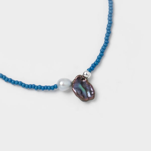 Addison Necklace in Blue