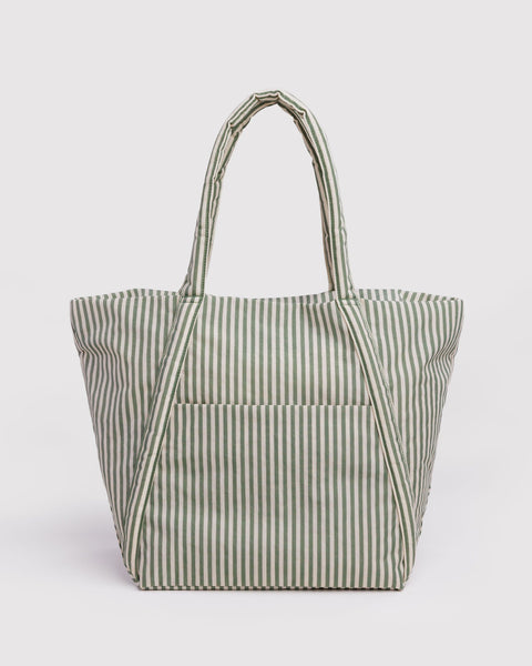 Cloud Bag - Sage Stripe