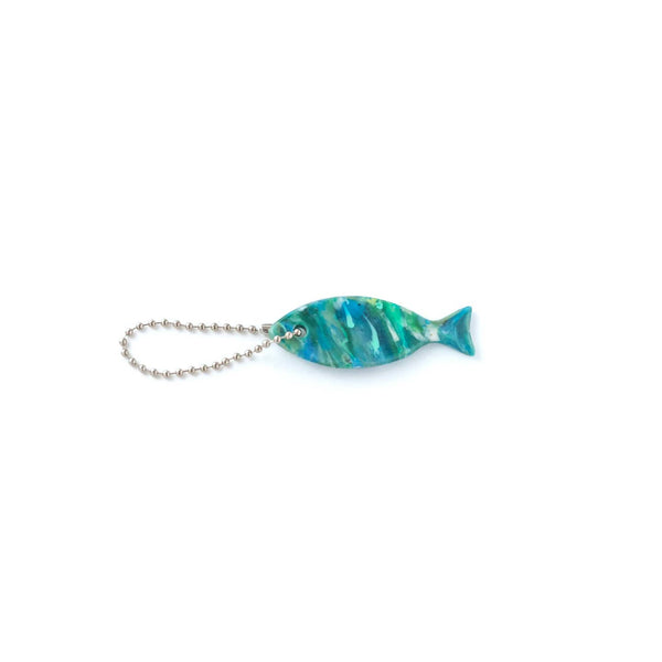 Fish Keychain - Green