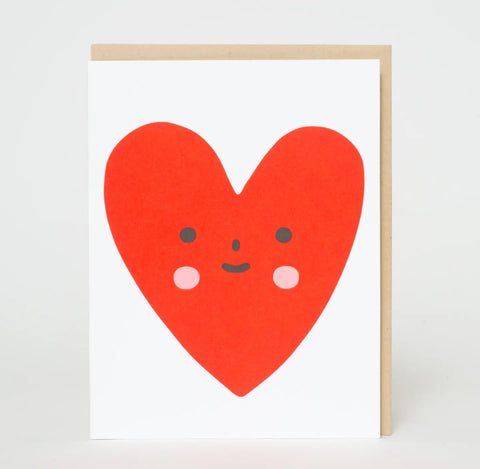 Heart Friend Greeting Card