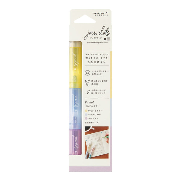 Join Dots Connecting Pen - Pastel