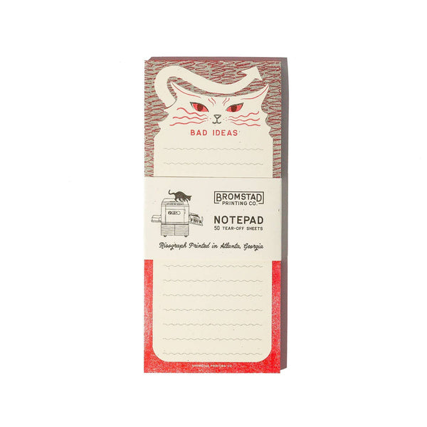 Bad Ideas Risograph Notepad