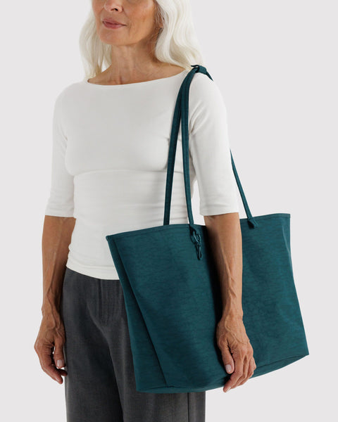 Large Nylon Reversible Tote - Deep Sea Mix