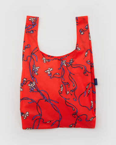 Standard Baggu - Red Snapdragon