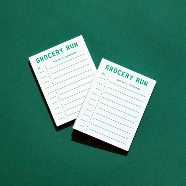 Grocery Run Small Notepad