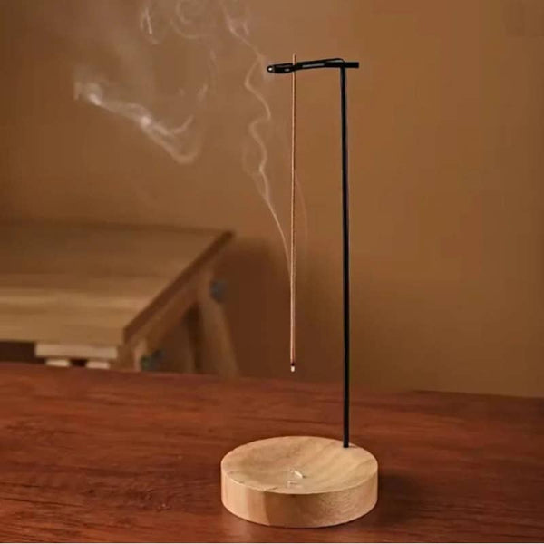 Upside Down Wood Incense Burner