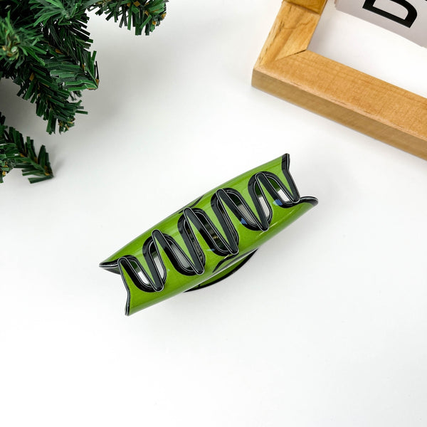 Green Goblin Face Hair Claw